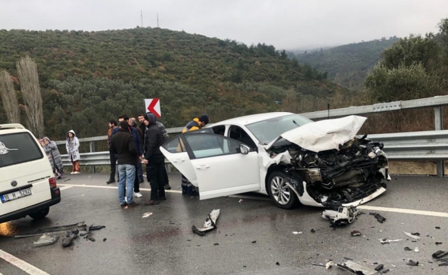 Bursa'da trafik kazası: 5 yaralı