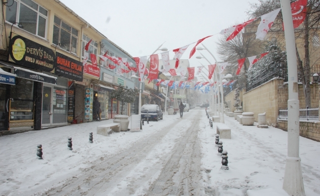 Çanakkale'de kar yağışı ve fırtına