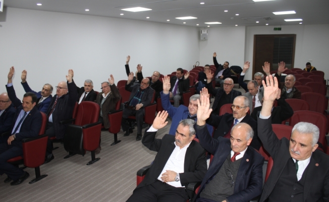 Çerkezköy Muhtarlar Derneğinde Akgün güven tazeledi