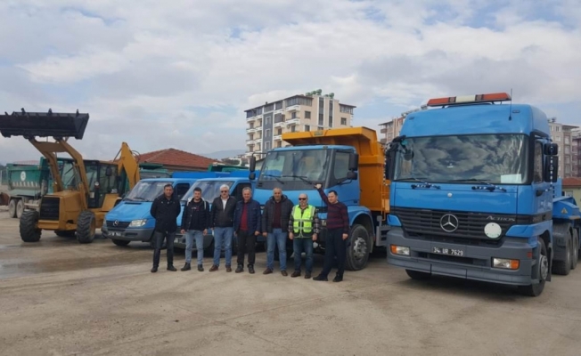 İSKİ'den Zeytin Dalı Harekatı bölgesine araç desteği