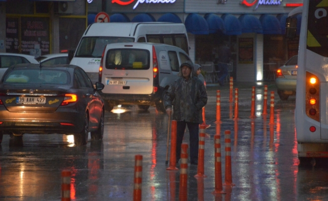 Kırklareli'nde sağanak