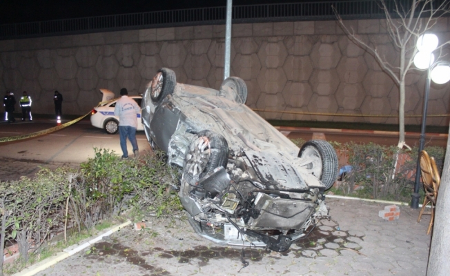 Bursa'da trafik kazası: 1 ölü, 2 yaralı