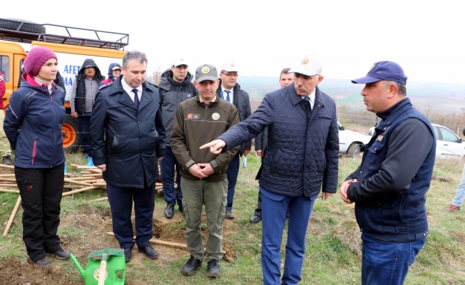 Tekirdağ'da adalet hatıra ormanı oluşturuldu