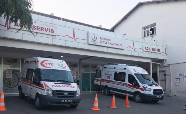 Tekirdağ'da silahlı kavga: 1 yaralı