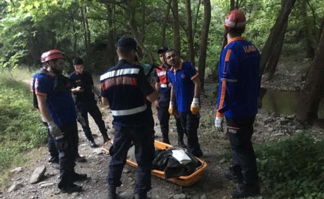 Bursa'da bir kişi şelalede ölü bulundu