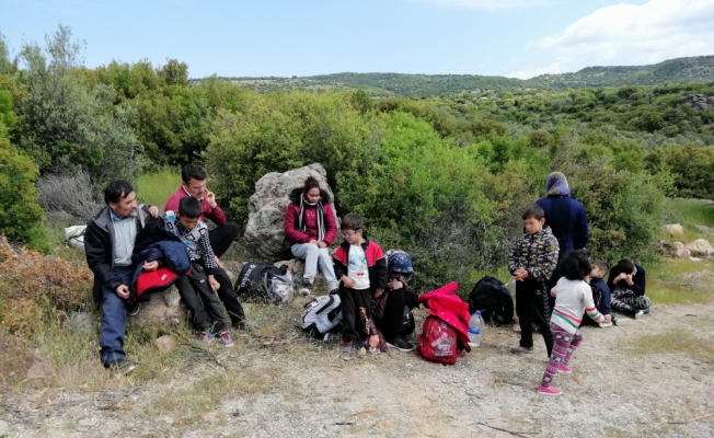 Çanakkale'de 53 düzensiz göçmen yakalandı