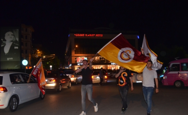 Galatasaray'ın şampiyonluk kutlamaları