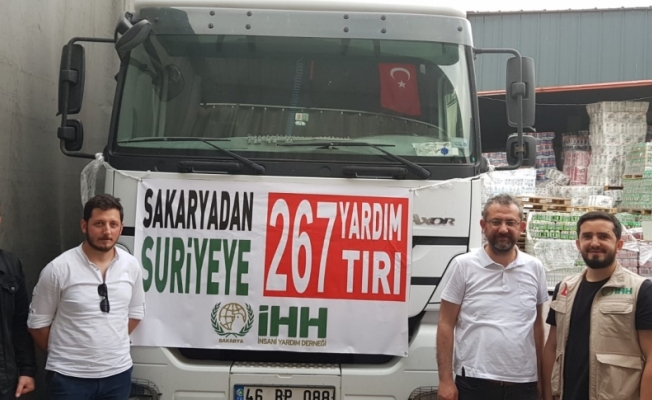 Sakarya'dan Suriye'ye insani yardım