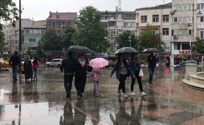 Tekirdağ'da sağanak