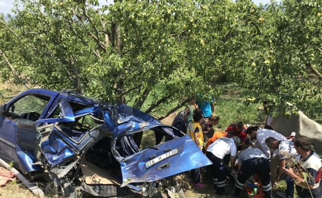 İznik'te trafik kazası: 1 yaralı