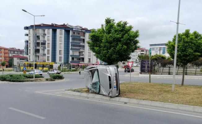 Tekirdağ’da trafik kazası: 2 yaralı