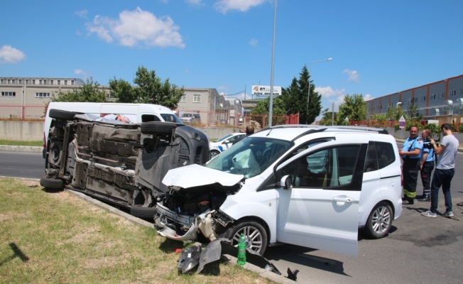 Tekirdağ’da trafik kazası: 2 yaralı