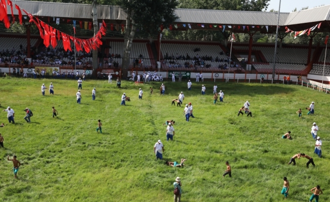 658. Tarihi Kırkpınar Yağlı Güreşleri başladı