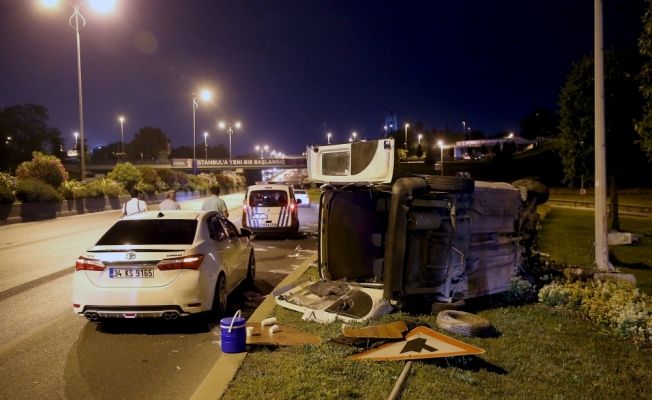 Bayrampaşa'da trafik kazası: 1 yaralı