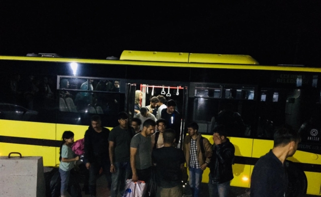 Çanakkale'de 91 düzensiz göçmen yakalandı