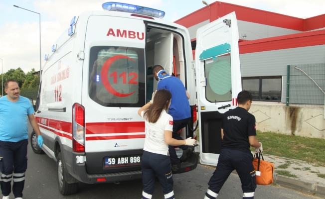 Tekirdağ'da trafik kazası: 2 yaralı