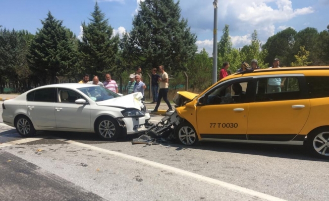 Yalova'da trafik kazası: 5 yaralı