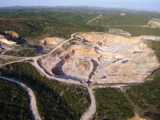 Kaz Dağları'ndaki altın arama çalışmaları