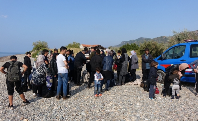 Çanakkale'de 119 düzensiz göçmen yakalandı