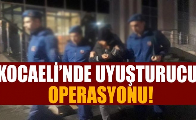 Kocaeli'de uyuşturucu operasyonu