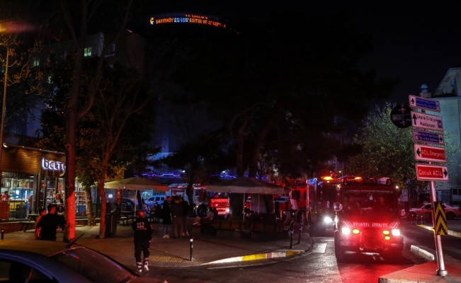 Bakırköy Dr. Sadi Konuk Eğitim ve Araştırma Hastanesi'nde yangın