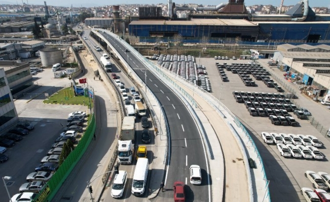 Darıca Osmangazi ilave köprüsü trafiğe açıldı