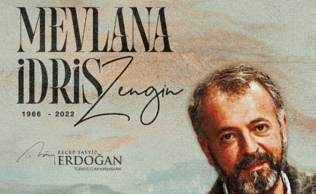 Cumhurbaşkanı Erdoğan şair yazar Zengin'i andı