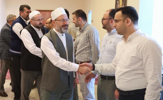 Mekke’de ekip başkanlıklarına Erbaş'tan ziyaret