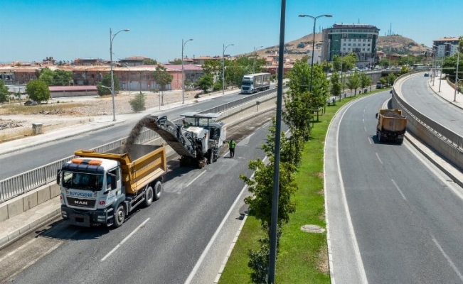 Malatya çevreyolunda yenileme çalışmaları