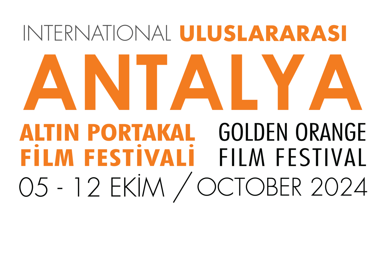 Uluslararası Antalya Altın Portakal Film Festivali’ne başvurular sona erdi