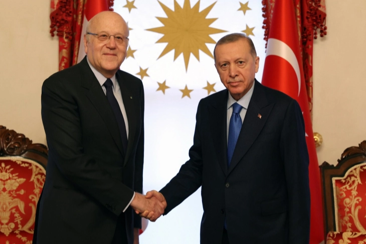 Cumhurbaşkanı Erdoğan, Mikati ile görüştü