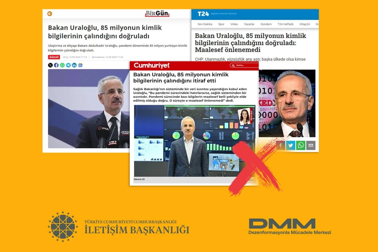 İletişim'den 'veri sızıntısı' iddiasına açıklama