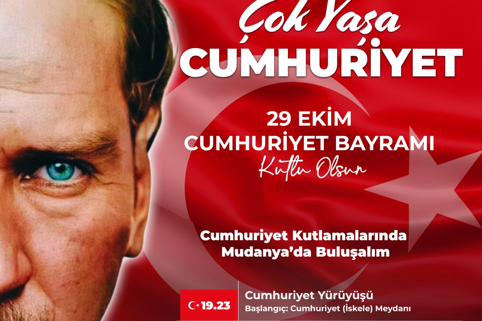 Cumhuriyet’in 101. yaşı Mudanya’da coşkuyla kutlanacak