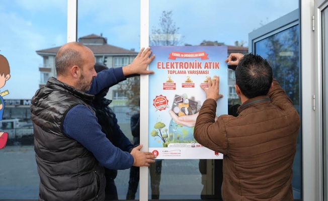 Keçiören'de "Elektronik atık toplama yarışması" başladı