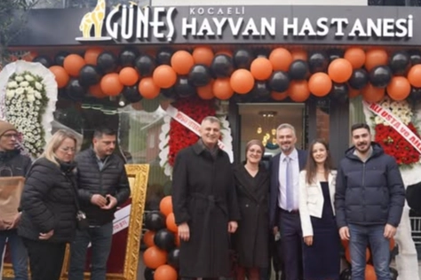 Kocaeli'de ilk olan hayvan hastanesi Gölcük'te açıldı