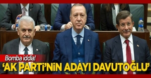 AK Parti’nin adayı Ahmet Davutoğlu!