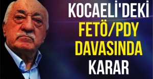 Kocaeli'deki FETÖ/PDY davasında karar