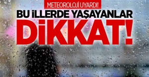 Kocaeli ve Sakarya için kuvvetli yağış uyarısı