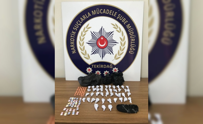 Tekirdağ'da uyuşturucu operasyonu