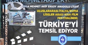 Bigalı öğrenciler film festivalinde birinci oldu