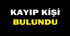 Kayıp kişi yol kontrolünde bulundu