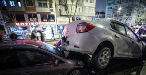 Bursa'da zincirleme trafik kazası