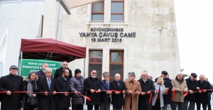 Yahya Çavuş Camisi ibadete açıldı