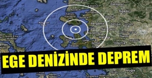 Kuzey Ege Denizi'nde deprem