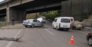 Dilovası'nda trafik kazası: 1 yaralı