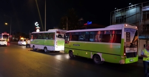 Halk otobüslerinden çıkan malzemeler şaşırttı