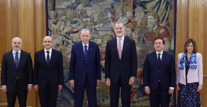 Cumhurbaşkanı Erdoğan, İspanya Kralı 6. Felipe ile görüştü