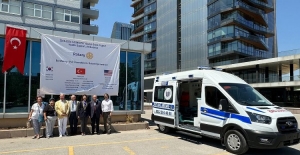 Küresel Barış Projesi'nden Türkiye'ye ambulans