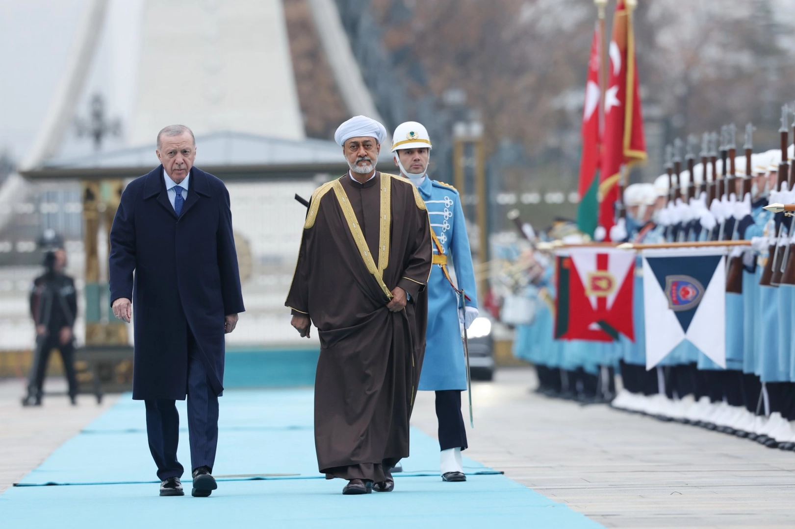 Umman Sultanı Ankara'da