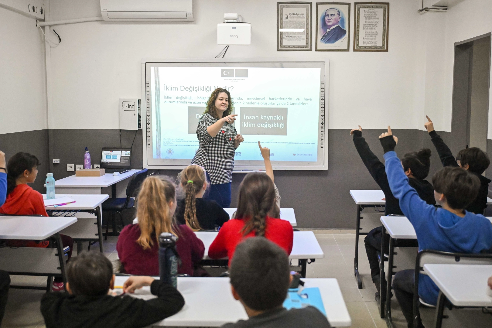 İzmir'de miniklere iklim eğitimi